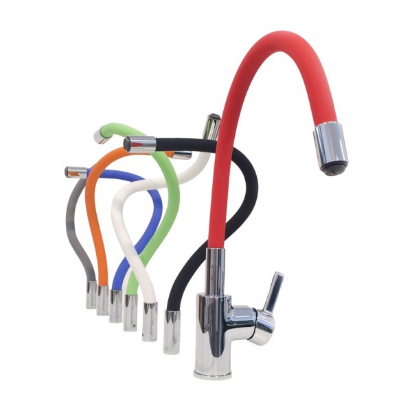 TRIX Silikonové ramínko ke kuchyňské baterii 1008 - BÍLÉ