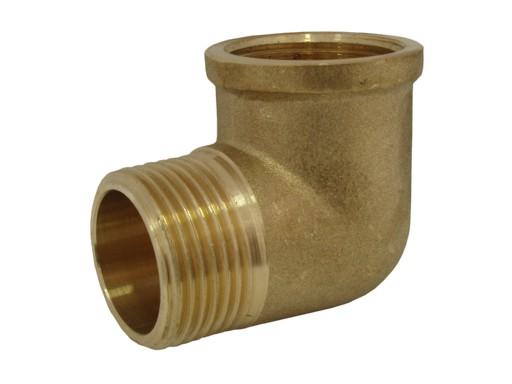 Mosazné koleno 2" MF