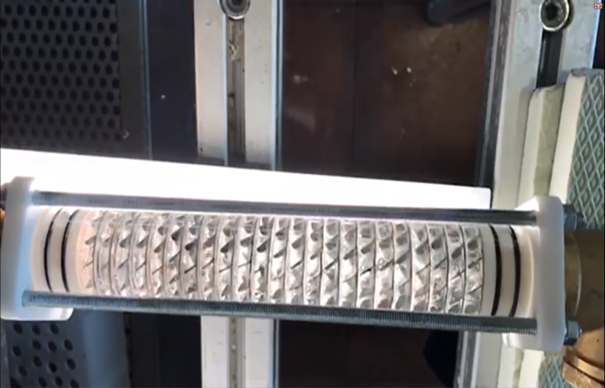 Změkčovač vody IPS Kalyxx BlueLine - G 1/2" s filtrem a kohouty - vertikální montáž