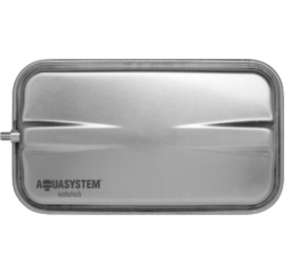 Aquasystem VRP250-7 Plochá expanzní nádoba RP 7l SBR-BUTYL 3bar 3/8“