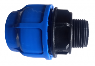 PE přechod s vnějším závitem 20x1/2"